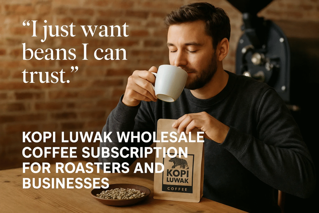 Unlock the Power of Kopi Luwak Wholesale Coffee Subscription for Your Roastery