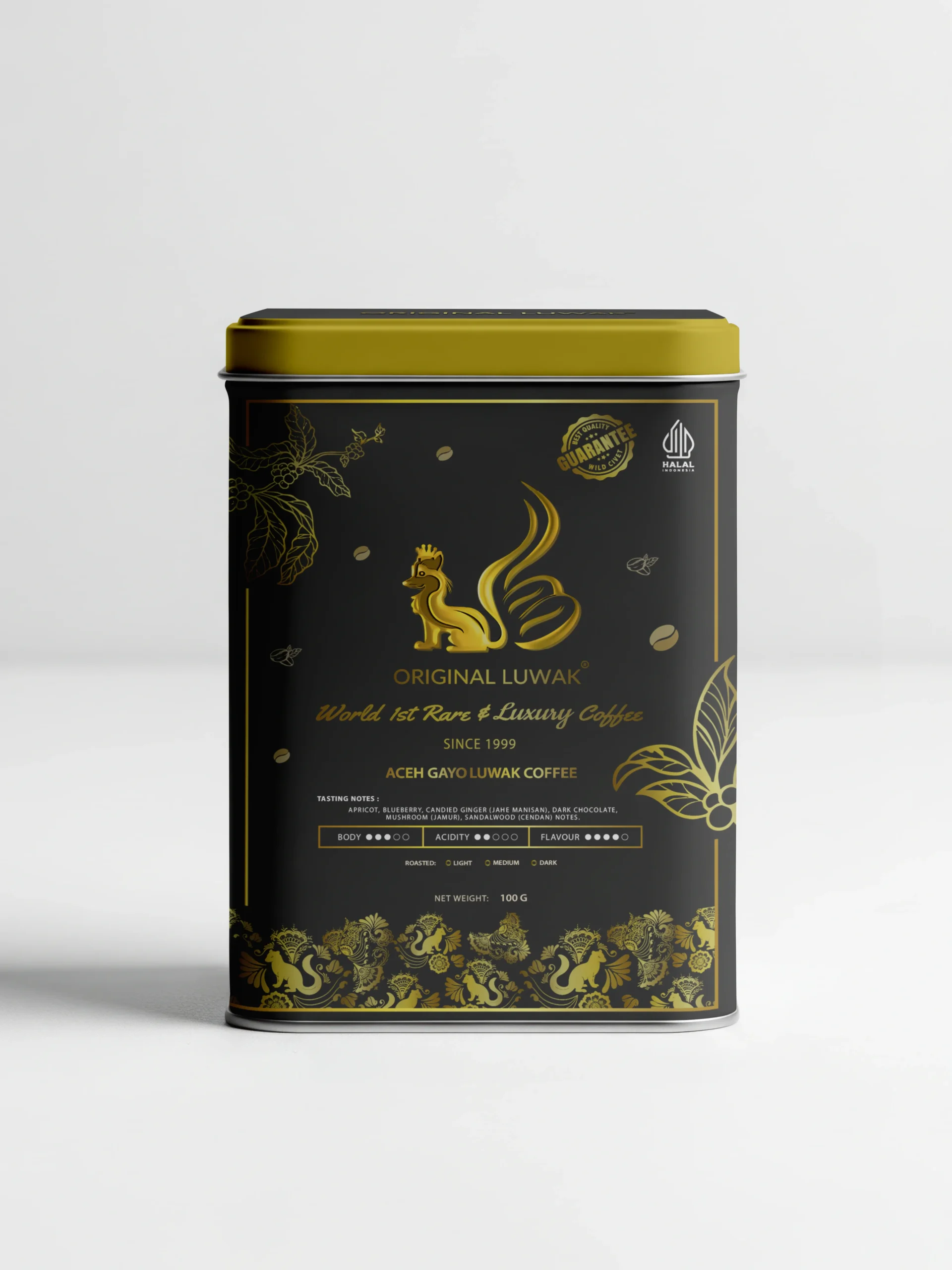 Luwak Coffee Tin 100gr